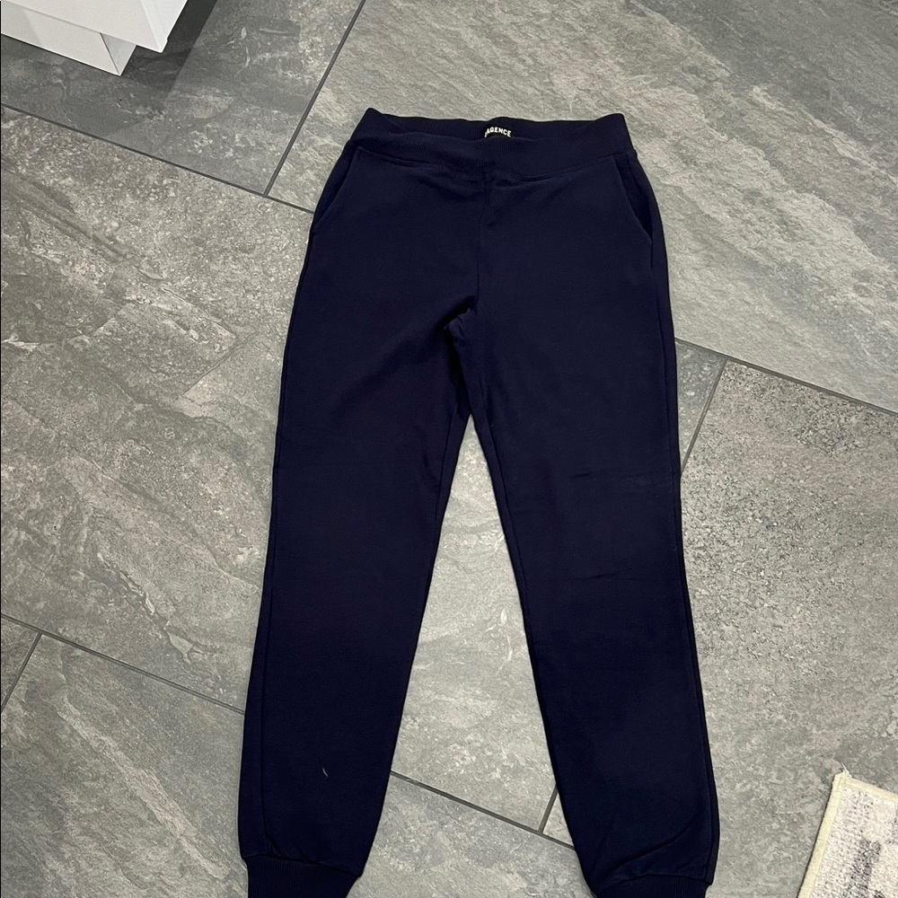 L'AGENCE Deep Navy sweatpants